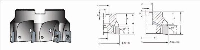 Suporte p/ Fresamento APKT 1604 PDTR